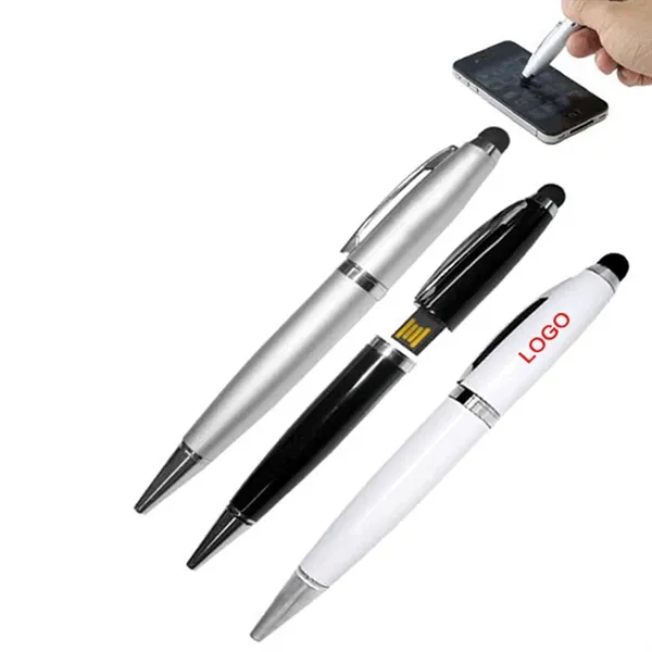 64GB USB Flash Drive Metal Ballpoint Pen - 64GB USB Flash Drive Metal Ballpoint Pen - Image 2 of 3