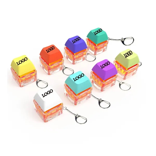 Keycap Fidget Keychain - Keycap Fidget Keychain - Image 0 of 4