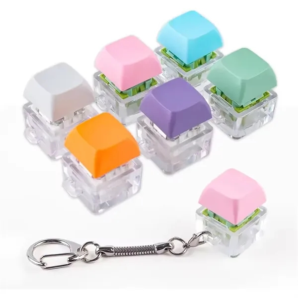 Keycap Fidget Keychain - Keycap Fidget Keychain - Image 1 of 4