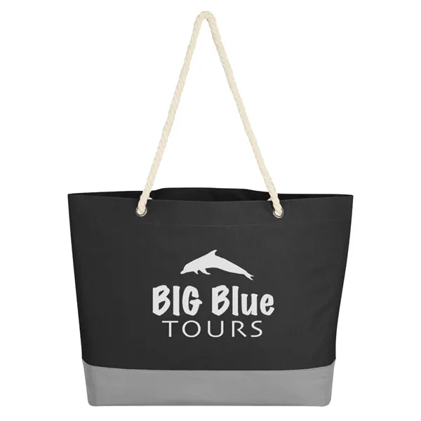 Boca Tote Bag With Rope Handles - Boca Tote Bag With Rope Handles - Image 19 of 19