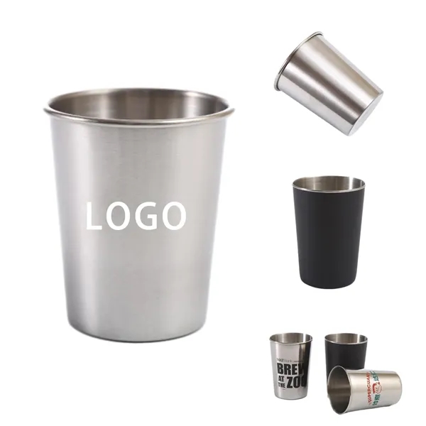 5oz Stainless Steel Drinking Cup - 5oz Stainless Steel Drinking Cup - Image 0 of 4