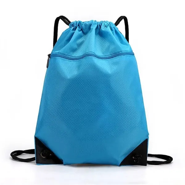 Waterproof Oxford Drawstring Backpack - Waterproof Oxford Drawstring Backpack - Image 2 of 6