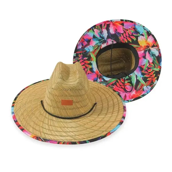 Sun Protection Straw Hat - Sun Protection Straw Hat - Image 1 of 5