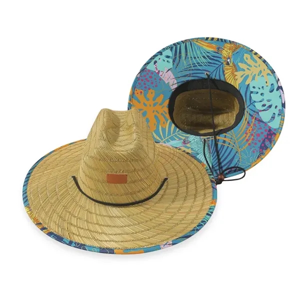 Sun Protection Straw Hat - Sun Protection Straw Hat - Image 2 of 5