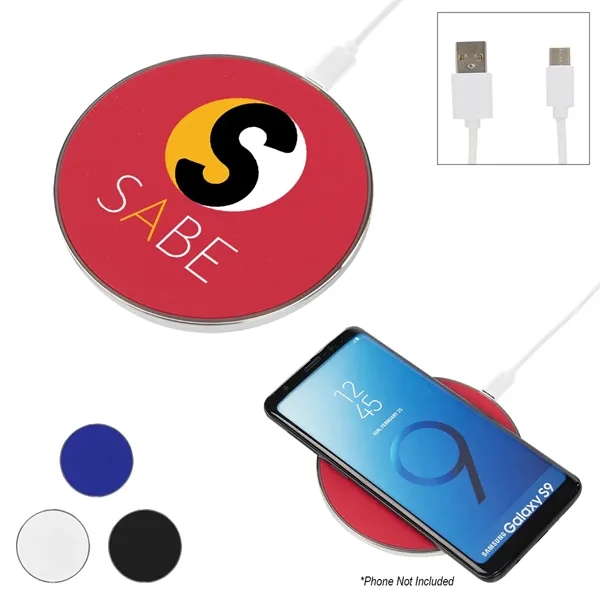 15W Recycled Aluminum Wireless Charger - 15W Recycled Aluminum Wireless Charger - Image 10 of 12