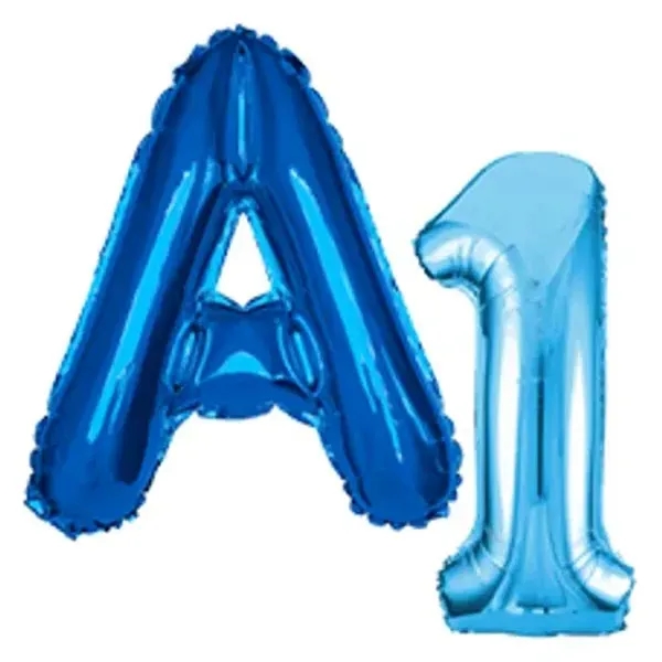 Custom Letter & Number Mylar Balloon-8 - Custom Letter & Number Mylar Balloon-8 - Image 2 of 9