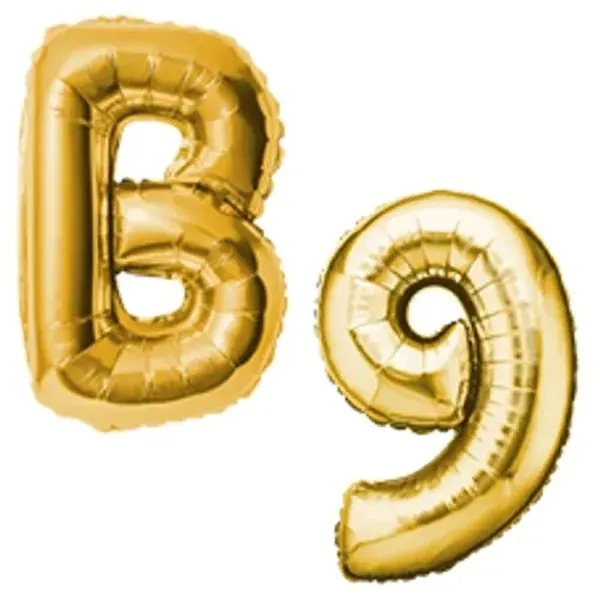 Custom Letter & Number Mylar Balloon-8 - Custom Letter & Number Mylar Balloon-8 - Image 5 of 9