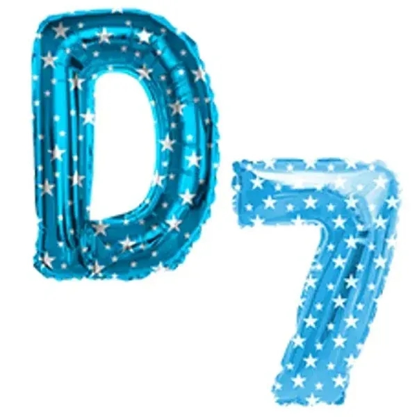 Custom Letter & Number Mylar Balloon-8 - Custom Letter & Number Mylar Balloon-8 - Image 8 of 9