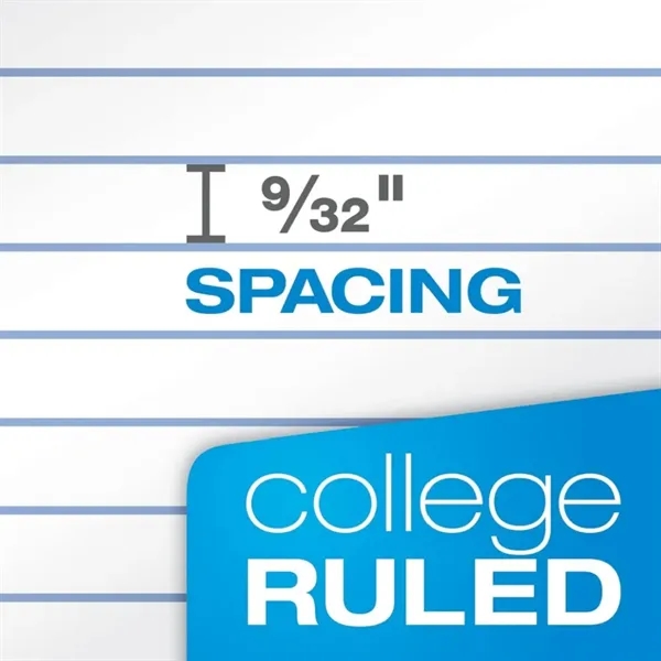 College Ruled Paper Spiral Notebook with Custom Cover - College Ruled Paper Spiral Notebook with Custom Cover - Image 2 of 3