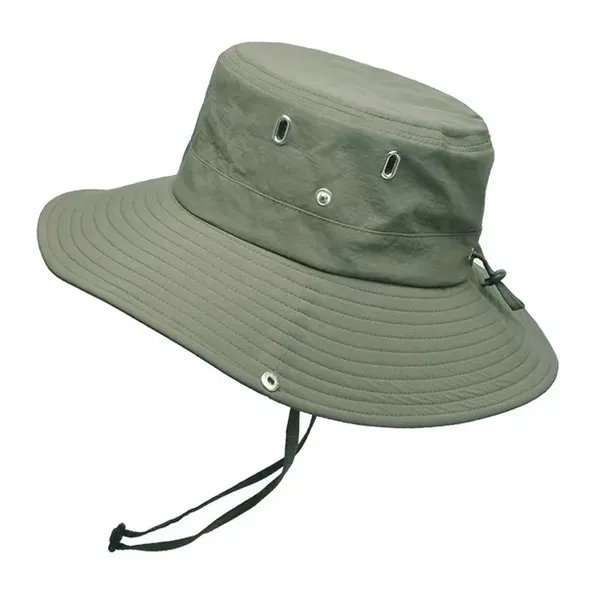 Foldable Wide Brim Sun Hats - Foldable Wide Brim Sun Hats - Image 3 of 4