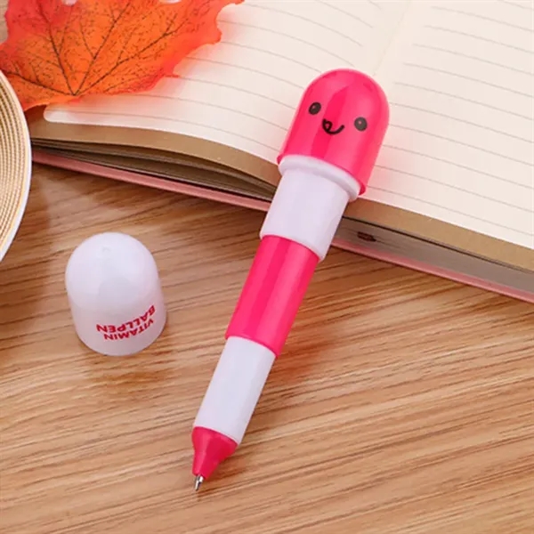 Retractable Capsule Ballpoint Pen - Retractable Capsule Ballpoint Pen - Image 4 of 5