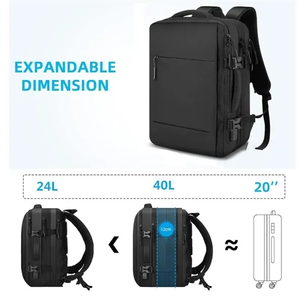 Travel Backpack For Expandable - Travel Backpack For Expandable - Image 2 of 5