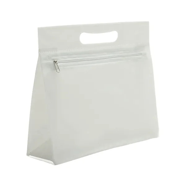 Clear Cosmetic Bags with Zipper PVC Travel Toiletry Pouch - Clear Cosmetic Bags with Zipper PVC Travel Toiletry Pouch - Image 4 of 4