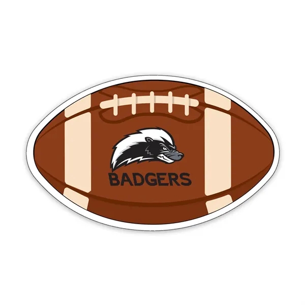 Football Shaped NoteKeeper™ Magnet 20 Mil - Football Shaped NoteKeeper™ Magnet 20 Mil - Image 0 of 3