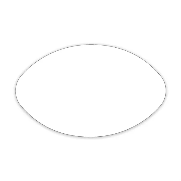 Football Shaped NoteKeeper™ Magnet 20 Mil - Football Shaped NoteKeeper™ Magnet 20 Mil - Image 1 of 3