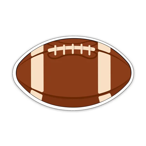 Football Shaped NoteKeeper™ Magnet 20 Mil - Football Shaped NoteKeeper™ Magnet 20 Mil - Image 2 of 3