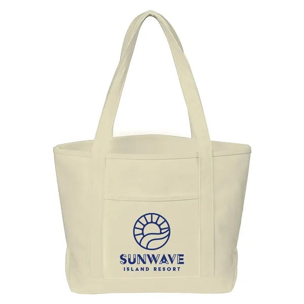 Cotton Canvas Tote Bag - Cotton Canvas Tote Bag - Image 3 of 6