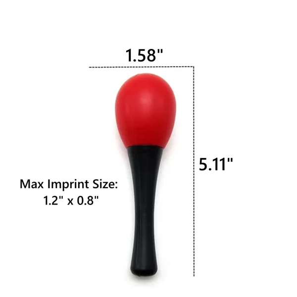 Plastic Toy Sand Hammer Mini Maracas - Plastic Toy Sand Hammer Mini Maracas - Image 3 of 11