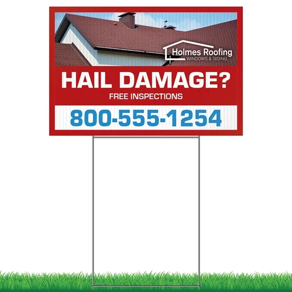 Small Corrugated Yard Sign - Full Color - 1 Side - Small Corrugated Yard Sign - Full Color - 1 Side - Image 3 of 7