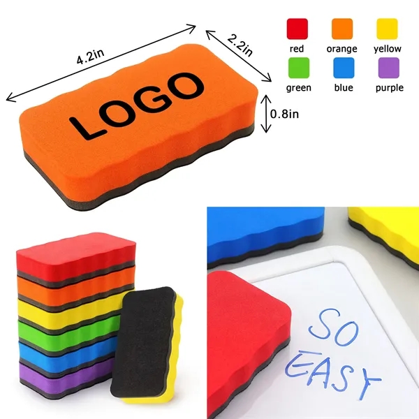 Magnetic White Board Eraser - Magnetic White Board Eraser - Image 0 of 7