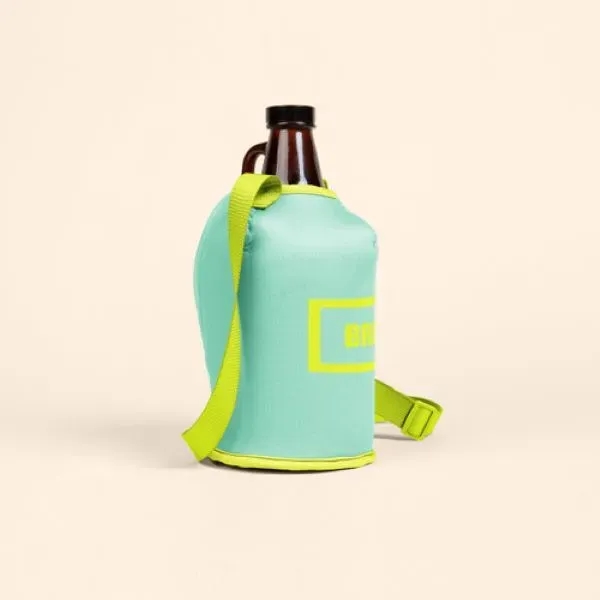 Neoprene Growler Cover with Strap - Neoprene Growler Cover with Strap - Image 2 of 2