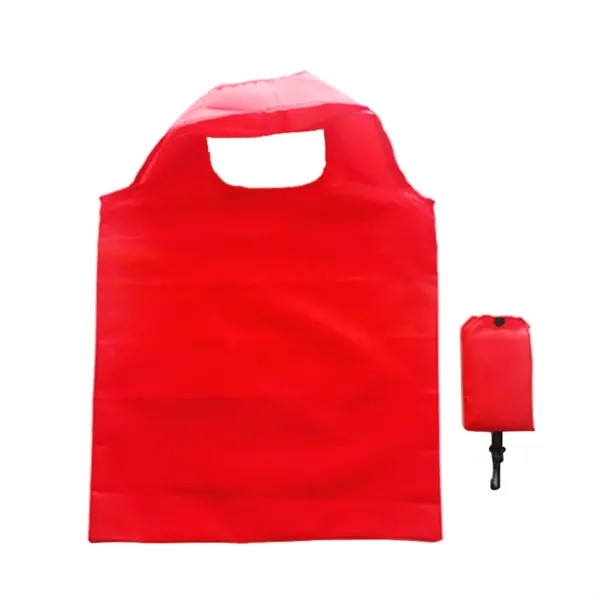 Foldable Grocery Shopping Tote Bag With Pouch - Foldable Grocery Shopping Tote Bag With Pouch - Image 4 of 10