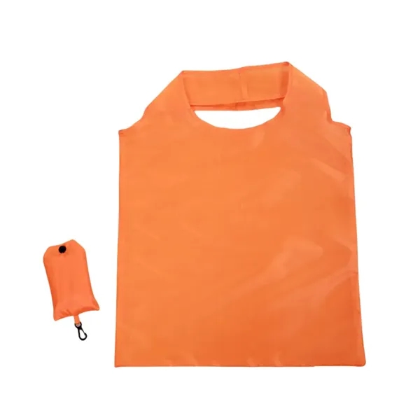 Foldable Grocery Shopping Tote Bag With Pouch - Foldable Grocery Shopping Tote Bag With Pouch - Image 9 of 10