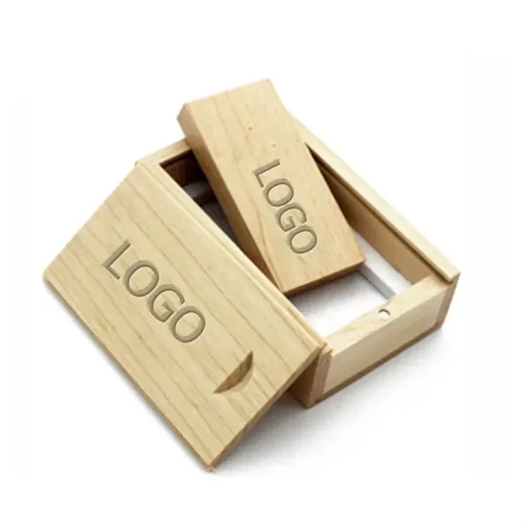 4GB Wooden Bamboo USB Flash Drive Memory Stick U Disk - 4GB Wooden Bamboo USB Flash Drive Memory Stick U Disk - Image 2 of 3