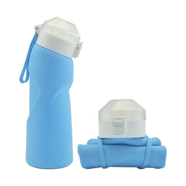 Eco-friendly Collapsible Water Bottle, 23.6 oz. - Eco-friendly Collapsible Water Bottle, 23.6 oz. - Image 2 of 9