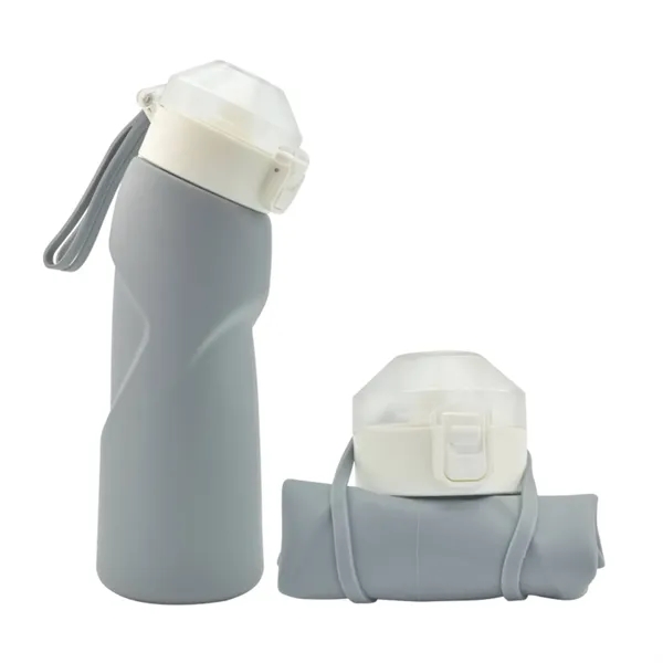 Eco-friendly Collapsible Water Bottle, 23.6 oz. - Eco-friendly Collapsible Water Bottle, 23.6 oz. - Image 3 of 9