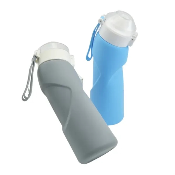 Eco-friendly Collapsible Water Bottle, 23.6 oz. - Eco-friendly Collapsible Water Bottle, 23.6 oz. - Image 5 of 9