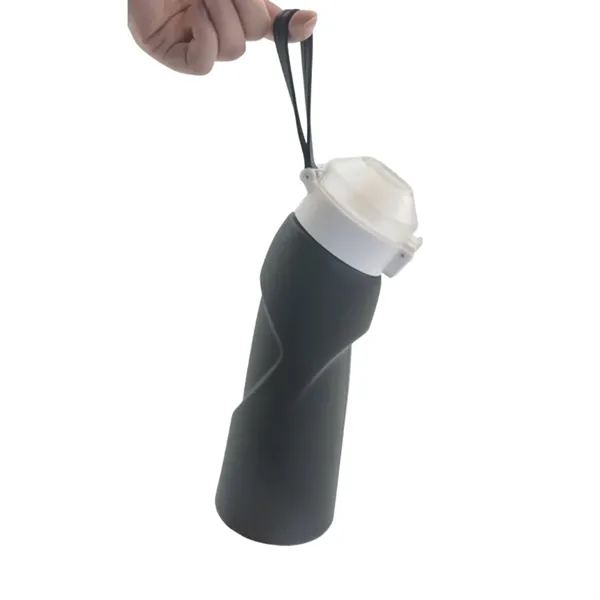 Eco-friendly Collapsible Water Bottle, 23.6 oz. - Eco-friendly Collapsible Water Bottle, 23.6 oz. - Image 9 of 9