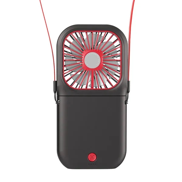 3000mAh Power Bank Hanging Neck Fans - 3000mAh Power Bank Hanging Neck Fans - Image 5 of 9