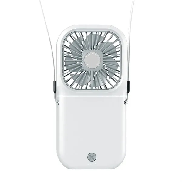 3000mAh Power Bank Hanging Neck Fans - 3000mAh Power Bank Hanging Neck Fans - Image 6 of 9