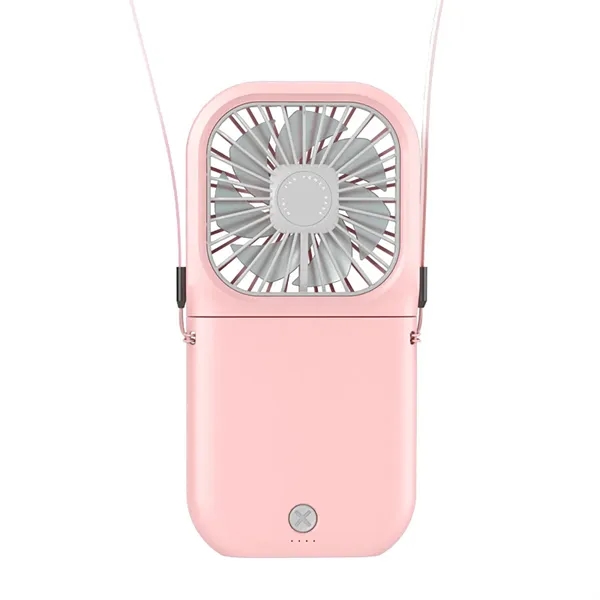 3000mAh Power Bank Hanging Neck Fans - 3000mAh Power Bank Hanging Neck Fans - Image 8 of 9