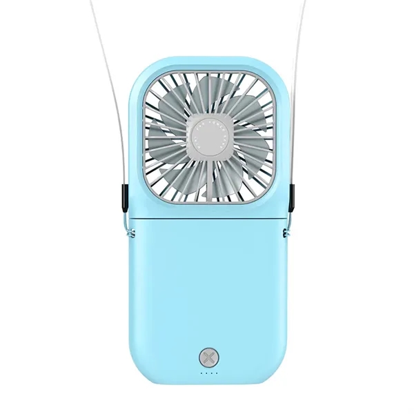 3000mAh Power Bank Hanging Neck Fans - 3000mAh Power Bank Hanging Neck Fans - Image 9 of 9