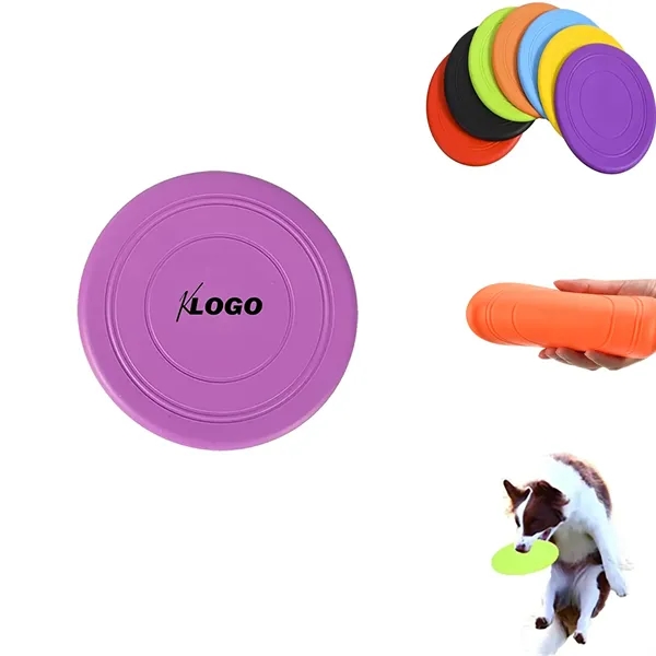 Dog Frisbee Soft Throwing Toy - Dog Frisbee Soft Throwing Toy - Image 0 of 3
