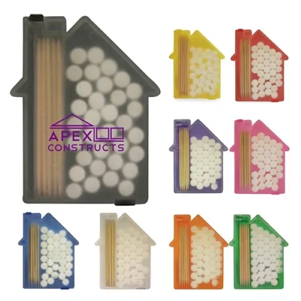 House-Shaped Mint & Toothpick Kit - House-Shaped Mint & Toothpick Kit - Image 0 of 0