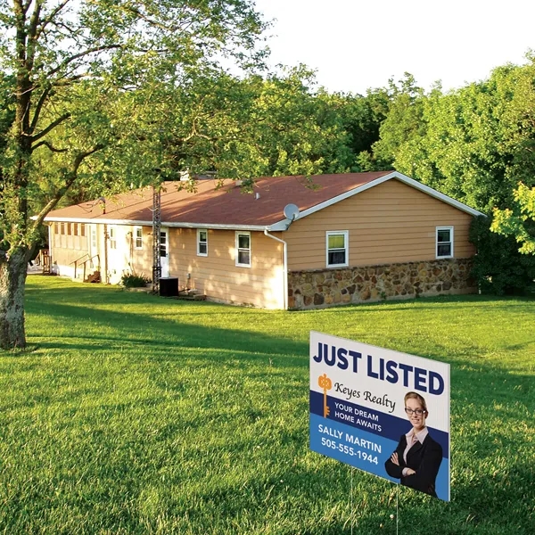 Large Corrugated Yard Sign - Full Color - 2 Sides - Large Corrugated Yard Sign - Full Color - 2 Sides - Image 7 of 7