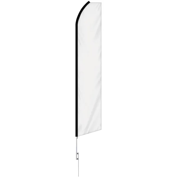 12' Digitally Printed Custom Swooper Banner - 12' Digitally Printed Custom Swooper Banner - Image 2 of 6