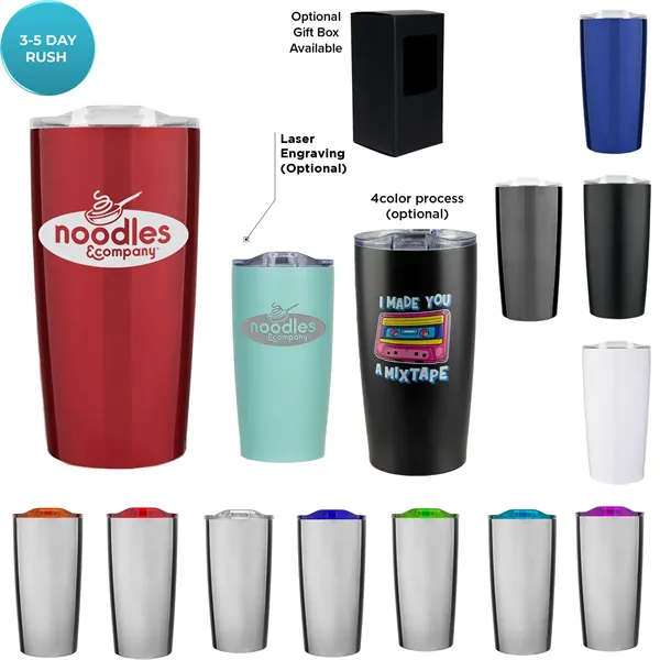 20 oz  Vacuum Insulated Tumbler - 20 oz  Vacuum Insulated Tumbler - Image 0 of 26