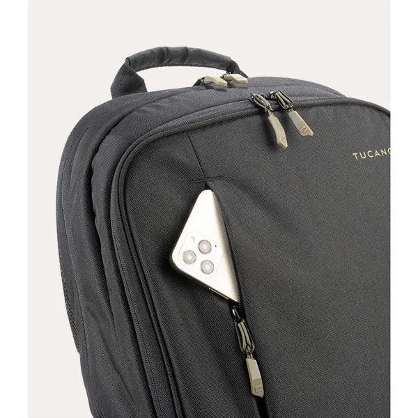 TUCANO® Italy Recycled Anti-Gravity System Business Backpack - TUCANO® Italy Recycled Anti-Gravity System Business Backpack - Image 9 of 13