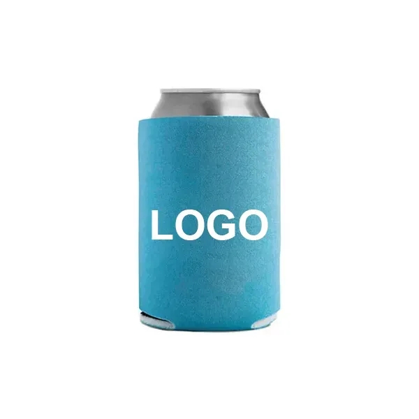 Foam and Neoprene Can Cooler Holder-One Color Imprint-WB - Foam and Neoprene Can Cooler Holder-One Color Imprint-WB - Image 0 of 3