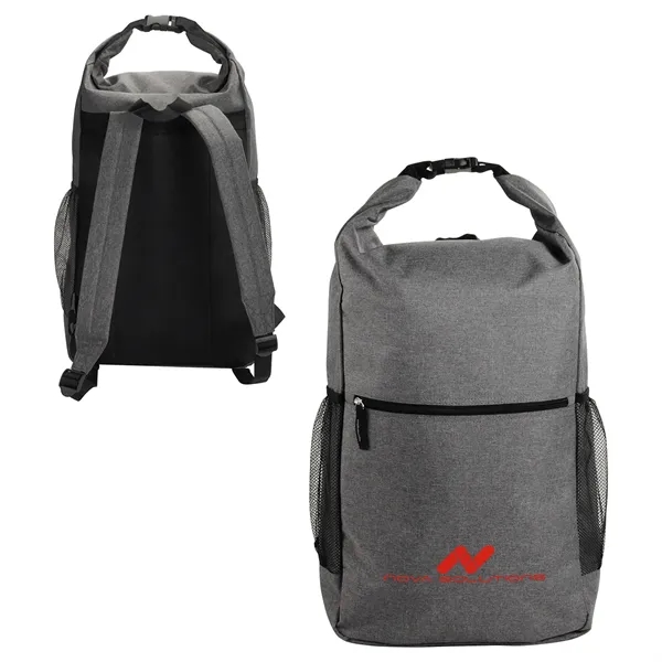 Bellerive Roll Top Backpack - Bellerive Roll Top Backpack - Image 2 of 2