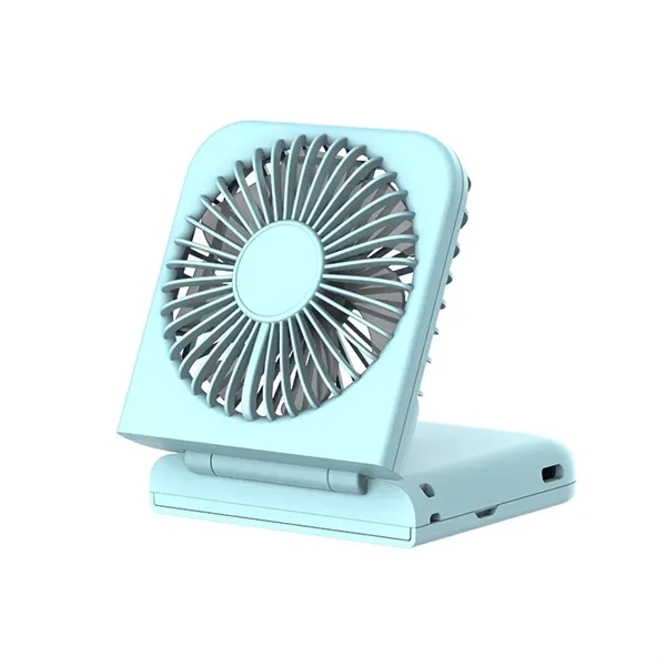 Portable Mini Fan And Compact Mirror - Portable Mini Fan And Compact Mirror - Image 2 of 5