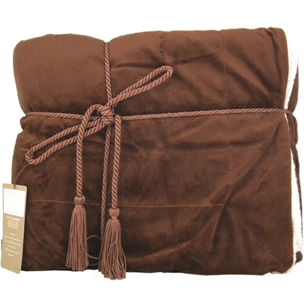 Lambswool Microsherpa Throw - Lambswool Microsherpa Throw - Image 2 of 14