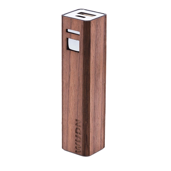 Wooden Powerbank 2600 mAh - Wooden Powerbank 2600 mAh - Image 6 of 19