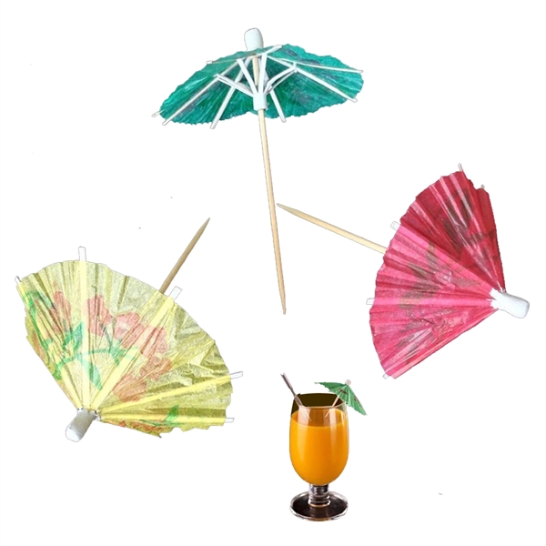Paper Cocktail Toothpick Umbrellas/Parasols for Party - Paper Cocktail Toothpick Umbrellas/Parasols for Party - Image 0 of 0