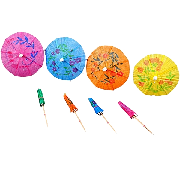 Paper Cocktail Toothpick Umbrellas/Parasols for Party - Paper Cocktail Toothpick Umbrellas/Parasols for Party - Image 0 of 0
