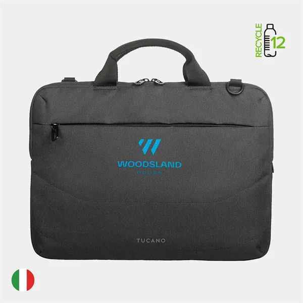 TUCANO® - Italy Recycled Modern Business Slim 16" Laptop Bag - TUCANO® - Italy Recycled Modern Business Slim 16" Laptop Bag - Image 0 of 8